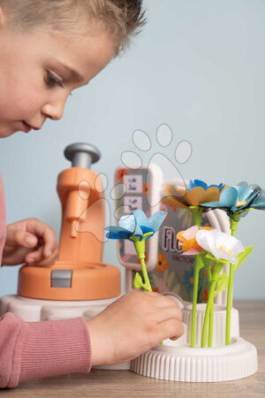 Obchody pro děti - Květinářství s vlastní výrobou textilních květů Crea My Flower Factory Smoby - 35