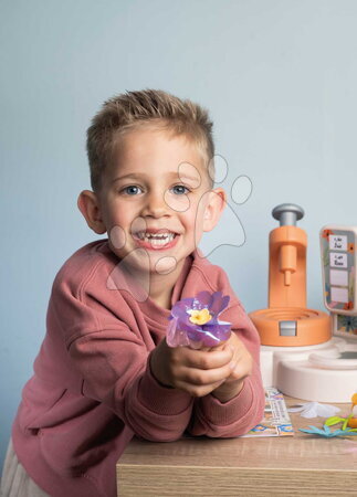 Obchody pro děti - Květinářství s vlastní výrobou textilních květů Crea My Flower Factory Smoby - 36