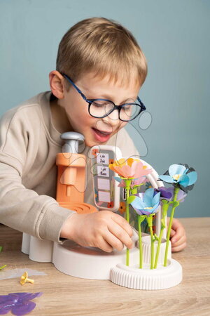 Obchody pro děti - Květinářství s vlastní výrobou textilních květů Crea My Flower Factory Smoby - 12