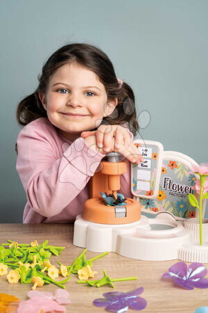 Obchody pro děti - Květinářství s vlastní výrobou textilních květů Crea My Flower Factory Smoby - 17