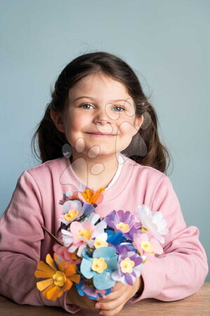 Obchody pro děti - Květinářství s vlastní výrobou textilních květů Crea My Flower Factory Smoby - 23