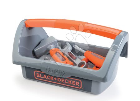 Náradie a nástroje - Pracovné náradie Black+Decker Smoby v kufríku 6 kusov