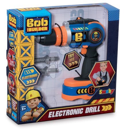 Szerszámok - Elektronikus fúrógép Bob, a mester Smoby - 5