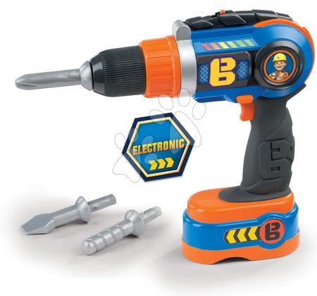 Unelte - Maşină electronică de găurit Bob constructorul Smoby