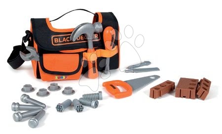 Kinderwerkstatt und Werkzeuge - Werkzeugtasche Black & Decker Smoby