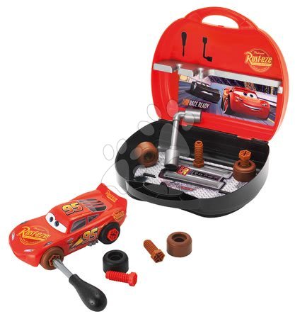 Dětská dílna sety - Set benzínová pumpa Cars 3 Smoby - 8