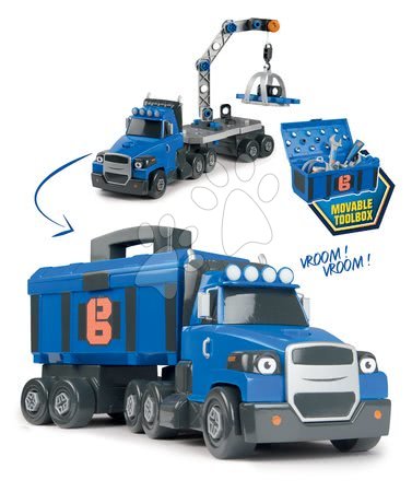 Dětská dílna sety - Set pracovní stůl Bricolo Center Bob the Builder Smoby - 7