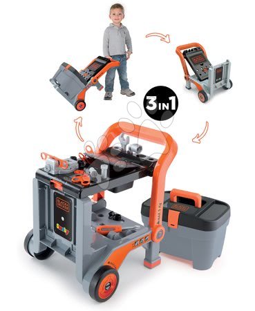 Barkácsolás, szerszámok - Szerelőműhely Black&Decker Devil Workmate 3in1 Smoby_1