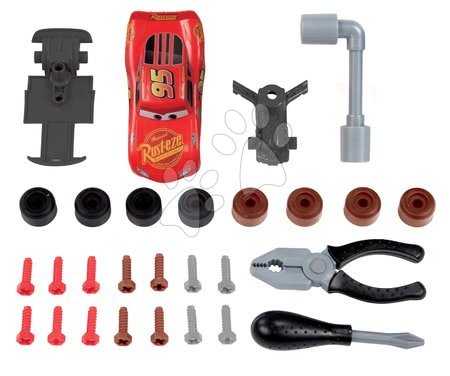Workbench playsets - Cars Mack Truck Smoby Workshop and Trolley Set - 4