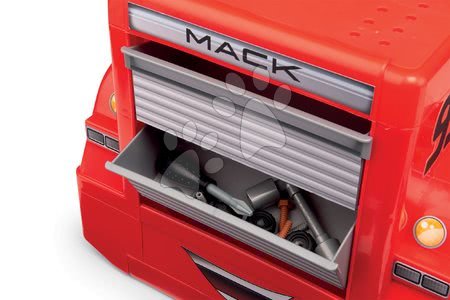 Kinderwerkstatt - Mack Truck Werkstatt mit Flash McQueen Cars XRS Auto Smoby - 1