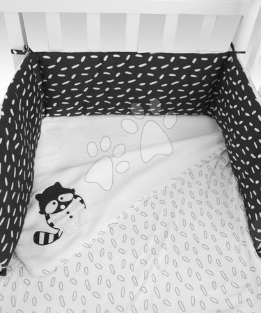 Detská izba a spánok - Súprava do postieľky Mýval Bamboo Black&White toTs-smarTrike