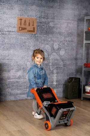 Spielhäuser mit Werkzeug - Spielhaus-Set Jolie Life mit halber Tür & mobiler Werkbank von Smoby - 6