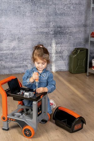 Spielhäuser mit Werkzeug - Spielhaus-Set Jolie Life mit halber Tür & mobiler Werkbank von Smoby - 12