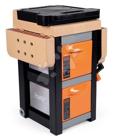 Kinderwerkstatt - Arbeitstisch  Black & Decker Open Bricolo Werkbank Smoby - 1