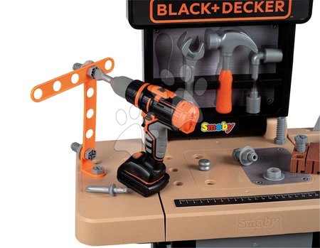 Kinderwerkstatt - Arbeitstisch  Black & Decker Open Bricolo Werkbank Smoby - 8