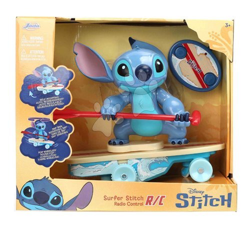 RC-Autos - Figúrka Stich na surfe s diaľkovým ovládaním RC Stitch Surfer Jada - 2