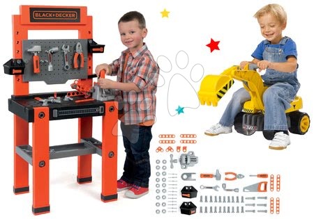 Black & Decker - Szett munkapad Black+Decker Smoby