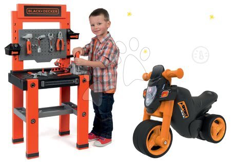 Dětská dílna sety - Set pracovní dílna Black+Decker Smoby