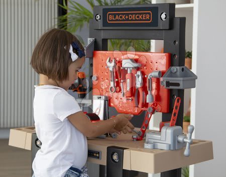 Otroška delavnica in orodje - Delavnica Black+Decker Smoby_1