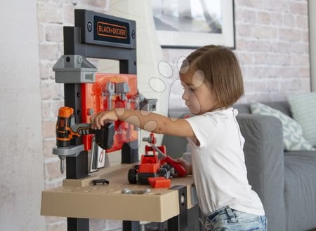 Smoby Kids Mega Workbench BLACK+DECKER