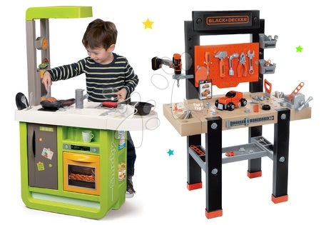 Set pracovná dielňa Black+Decker Smoby