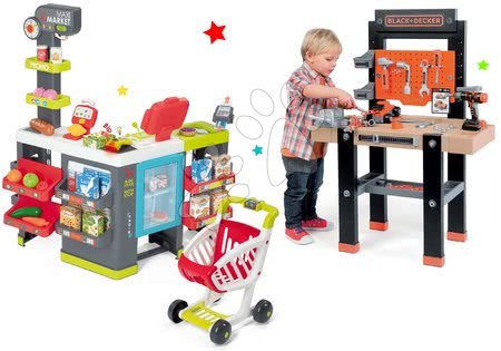 Kinderwerkstatt Sets - Werkstattset Black + Decker Smoby