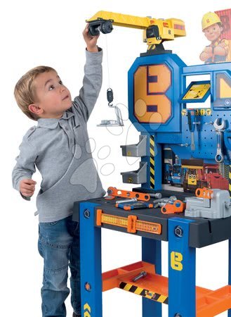 Dětská dílna sety - Set pracovní stůl Bricolo Center Bob the Builder Smoby - 2