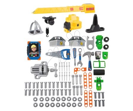 Dětská dílna sety - Set pracovní stůl Bricolo Center Bob the Builder Smoby - 14