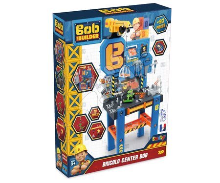 Dětská dílna sety - Set pracovní stůl Bricolo Center Bob the Builder Smoby - 21
