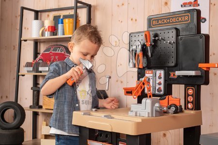 Pracovní dětská dílna - Pracovní stůl trojkřídlý Black&Decker Mega Center Smoby_1