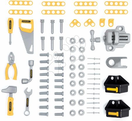 Kinderwerkstatt und Werkzeuge - Werkstatt Stanley Bricolo One Workbench Smoby_1