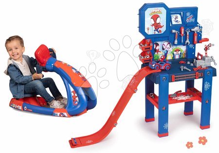 Taller infantil sets - Set de taller y simulador Spidey Bricolo Center Smoby