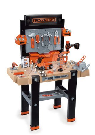 Otroška delavnica in orodje - Delavnica elektronska Bricolo Ultimate Workbench Black&Decker Smoby
