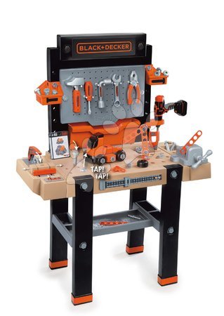 Kinderwerkstatt und Werkzeuge - Elektronische Werkstatt Bricolo Ultimate Workbench Black&Decker Smoby