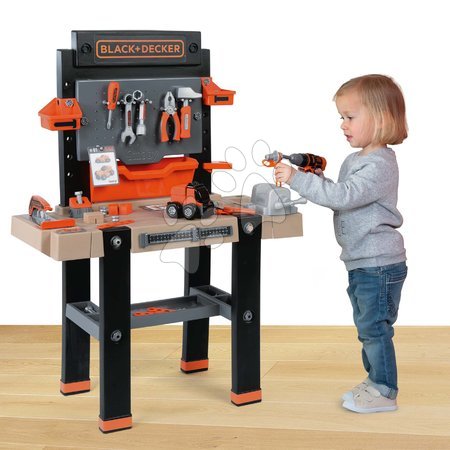 Warsztaty dla dzieci w zestawie - Zestaw warsztatowy Black+Decker Smoby - 28
