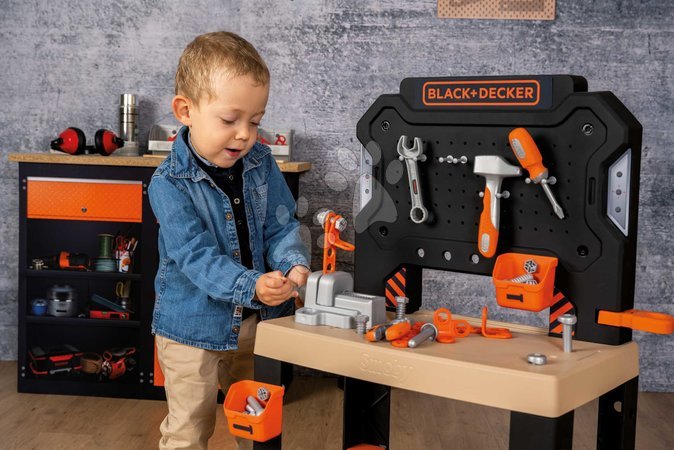 Kinderwerkstatt - Werkbank Bricolo Workbench Black&Decker Smoby - 4