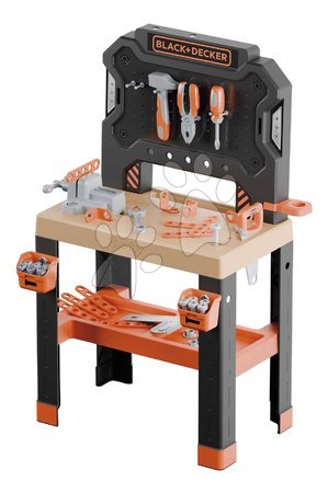 Werkbank und Werkzeuge für Kinder vom Hersteller Smoby - Werkbank Bricolo Workbench Black&Decker Smoby