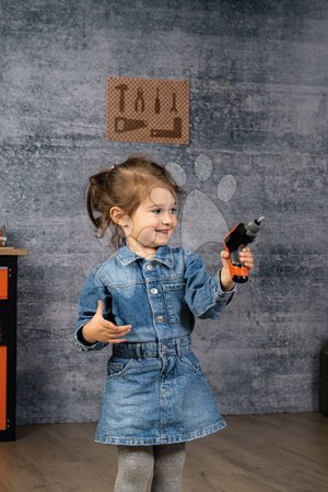 Kinderwerkstatt - Werkbank mit zerlegbarem Auto Bricolo Pro Workbench Black&Decker Smoby - 9