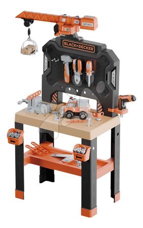 Spielzeuge für Jungen | Seite 13 - Werkbank mit mechanischem Kran Bricolo Builder Black&Decker Smoby