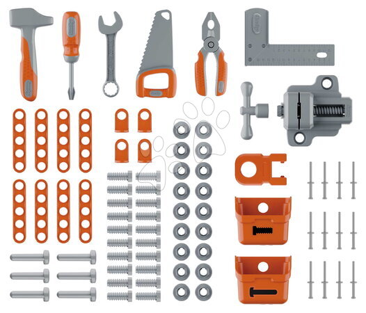 Werkbank und Werkzeuge für Kinder - Werkbank mit Schraubstock Black&Decker Bricolo Workbench Smoby_1