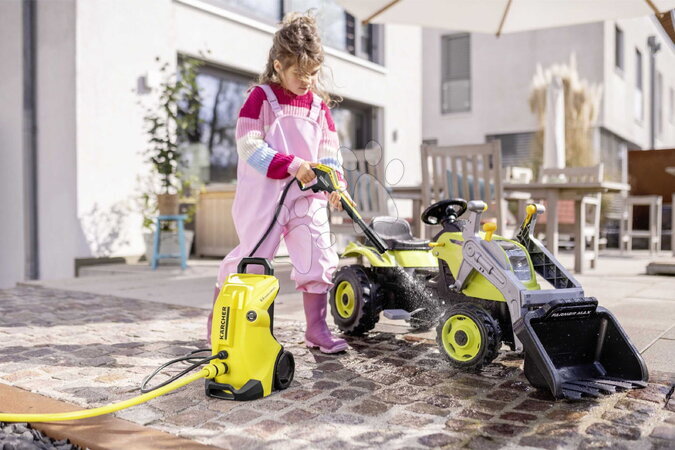 Dětské úklidové vozíky - Vozík s vysokotlakým čističem Kärcher High Pressure Trolley K4 Smoby - 7