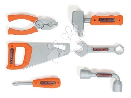 Werkzeuge und Instrumente - Aktentasche mit Arbeitswerkzeugen Black&Decker Tool Box Smoby_1