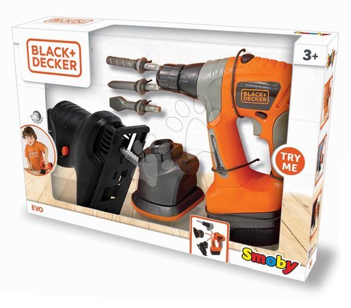 Szerszámok - Elektronikus szerszám EVO Black&Decker Smoby - 2