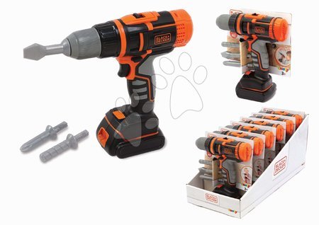 Oprema in orodje - Mehanski vrtalnik Black&Decker Mechanical Drill Smoby