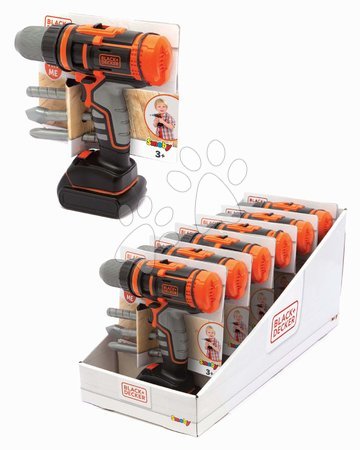 Barkácsolás, szerszámok - Mechanikus fúrógép Black&Decker Mechanical Drill Smoby_1