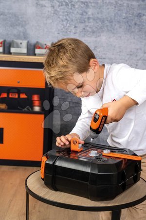 Werkzeuge und Instrumente - Werkzeugkoffer mit Bohrmaschine Bricolo Case Black&Decker Smoby - 5