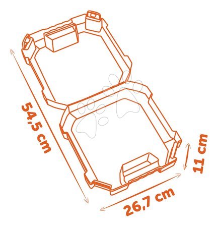 Werkzeuge und Instrumente - Werkzeugkoffer mit Bohrmaschine Bricolo Case Black&Decker Smoby - 8