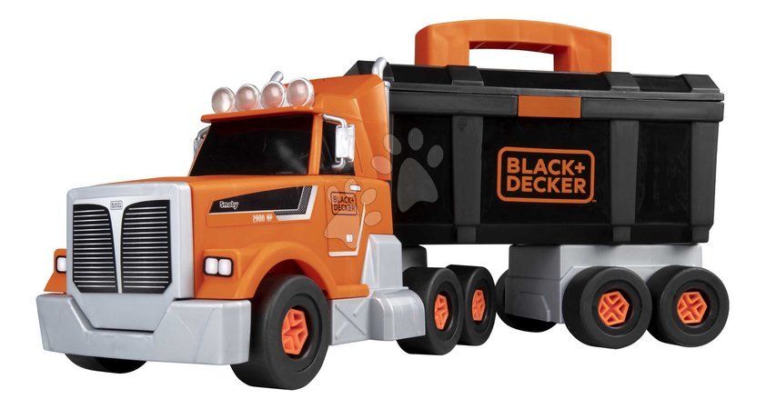 Werkbank und Werkzeuge für Kinder vom Hersteller Smoby | Seite 2 - Lkw mit Werkzeugkoffer und Werkzeug Bricolo Truck Black&Decker Smoby