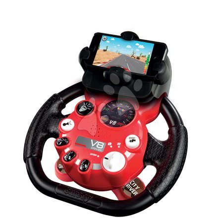 Trenažér pro děti - Elektronický volant City Driver Smoby - 2