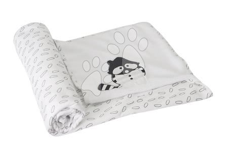 Detské deky - Obojstranná deka pre najmenších Medvedík čistotný Bamboo toTs-smarTrike 100 % jersey bavlna od 0 mesiacov